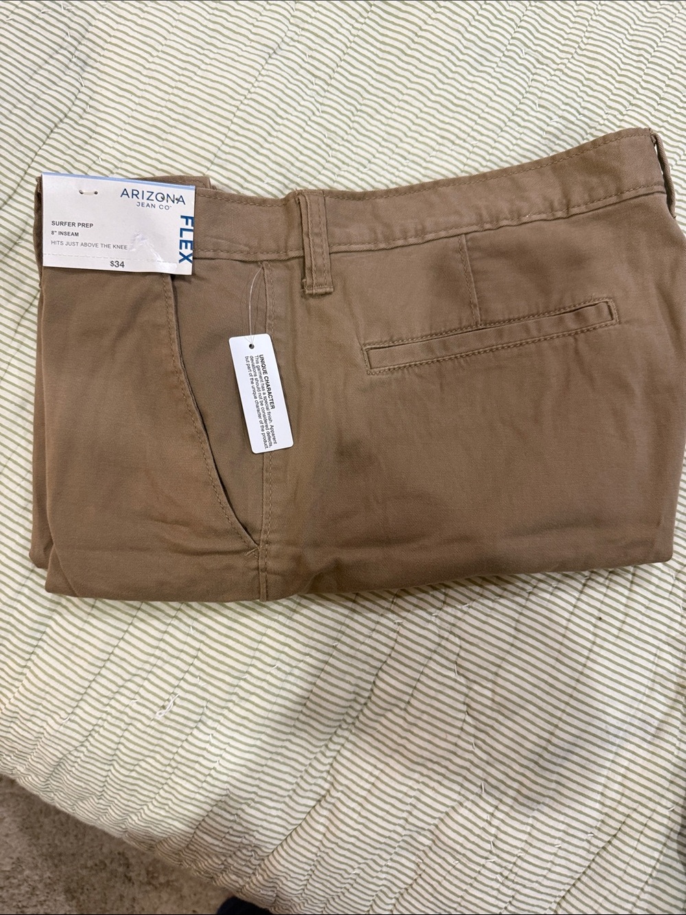 Men’s Brown Surfer Prep Flex Pants
